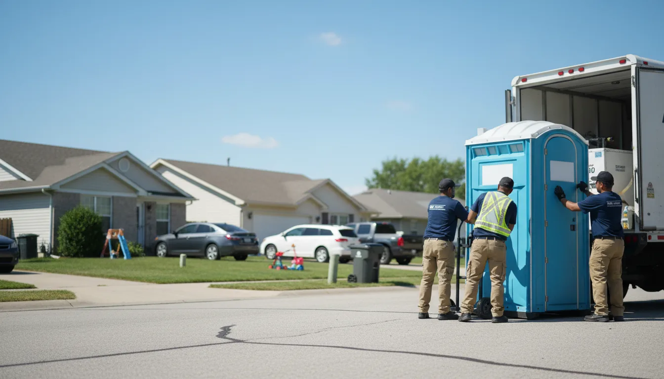 Standard Porta Potty Rentals in Timewell, IL near me